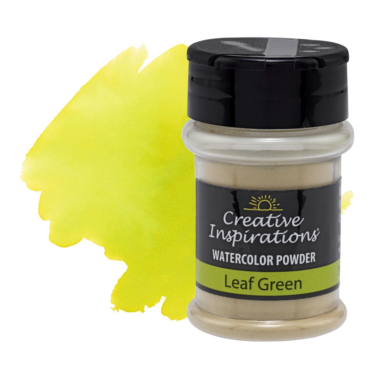 Creative Inspirations Powder Watercolor Paint - 38g Shaker Bottles - Dye-Based Water-Soluble Crystalline Pigments - Non-Toxic, Perfect for Abstract and Spontaneous Effects